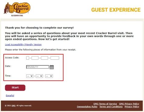 cracker barrel customer survey|Cracker Barrel